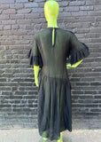 Goen.J sheer ruffled maxi dress
