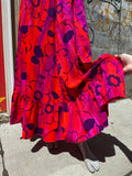 Vintage Waltah Clarke’s Bark Cloth Hawaiian Dress