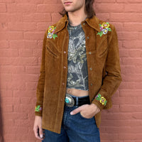 Vintage Western Suede Jacket