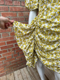 Yellow Floral Rhode Dress