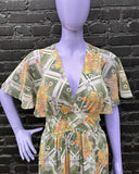 ‘70s maxi with incredible sleeves