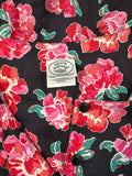 Vintage Laura Ashley Floral Capri Romper