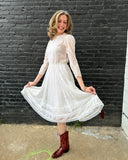 1970s Gunne Sax by Jessica McClintock Dress