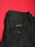 Dolce & Gabbana Black Linen Trousers