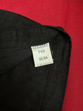 Dolce & Gabbana Black Linen Trousers